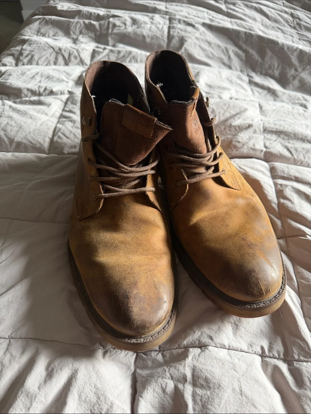 Timberland Brown Leather Chukka Boots